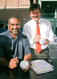 Dennis Eckersley and Jim Rice