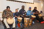 Drummers:Master Kamara, with son Jomoco, Kapr Bangura and others